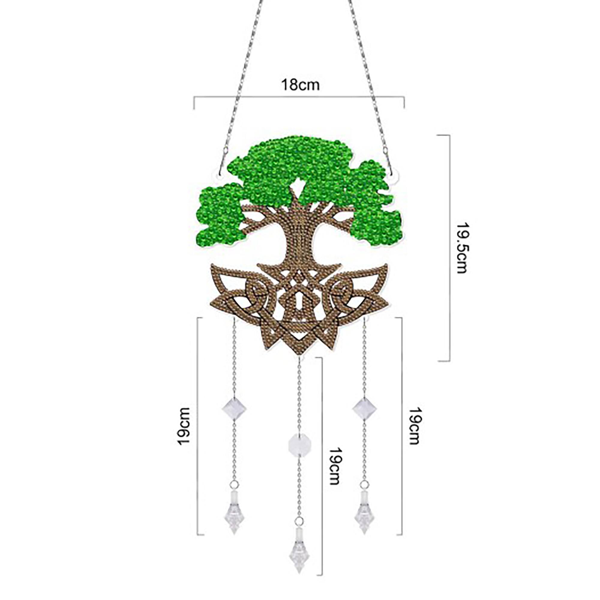 Sparkly Selections Celtic Tree Acrylic Wall Hanger Diamond Painting